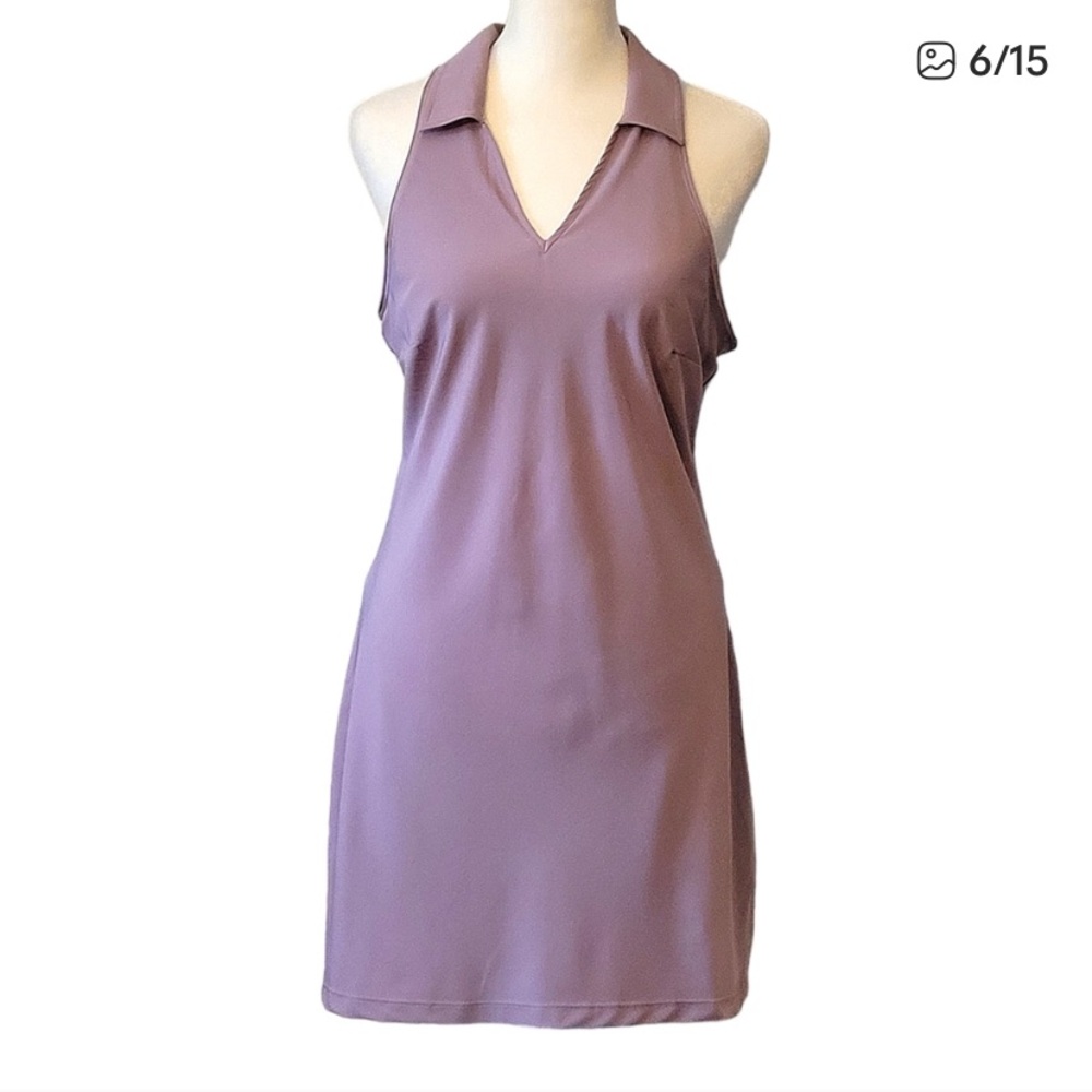 Calvin Klein XL Women's Sleeveless Purple Athletic Dress SPF +80
